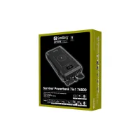 Батарея універсальна Sandberg 76800mAh Survivor 7in1 DC/91W, PD/100W, Cigar Lighter/120W, QI-15W, power-through (421-15) - 6