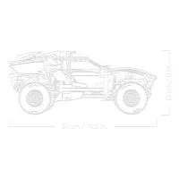 Конструктор LEGO Technic Audi RS Q e-tron 914 деталей (42160) - 6
