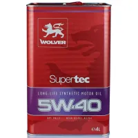 Моторна олива Wolver Supertec 5W-40 4л (4260360940019) - 1