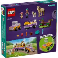 Конструктор LEGO Friends Причіп для коня й поні 105 деталей (42634) - 4