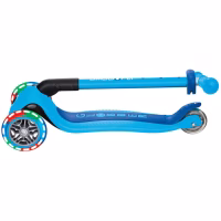 Самокат Globber серії Primo Foldable Lights блакитний Колеса з підсвічуванням (432-101-3) - Image 11