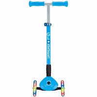 Самокат Globber серії Primo Foldable Lights блакитний Колеса з підсвічуванням (432-101-3) - Image 2
