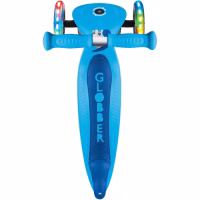 Самокат Globber серії Primo Foldable Lights блакитний Колеса з підсвічуванням (432-101-3) - Image 5