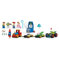 Конструктор LEGO Disney та Pixar Святкування з Історії іграшок: поїзд та авто для гонок (43264) - 6