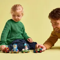 Конструктор LEGO Disney та Pixar Святкування з Історії іграшок: поїзд та авто для гонок (43264) - 10