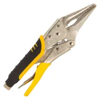 Кліщі Sigma затискні універсальні прямі подовжені 230мм CrV (4340221) - 2