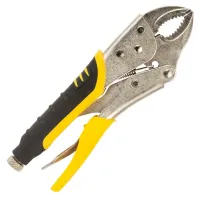 Кліщі Sigma затискні універсальні напівкруглі 180мм CrV (4340251) - 2