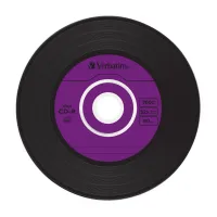 Диск CD Verbatim CD-R 700Mb 52x Slim case Vinyl AZO (43426) - 5