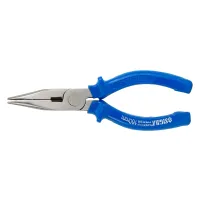 Плоскогубці Sigma довгогубці прямі 160мм сині (4357161) - 1