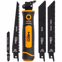 Ножівка Neo Tools садова, тримач, 15см, 24 TPI, 18 TPI, 6 TPI (44-650) - Image 1