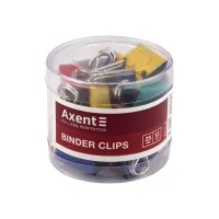 Біндер металевий Axent 25 мм, 12шт, color (4410-A) - Зображення 2