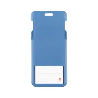 Бейдж Axent слайдер вертикальний, 54х85мм , димчастий синій (4500V-02-A) - Зображення 3