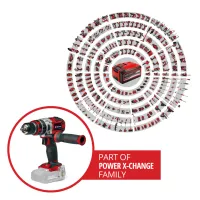 Шуруповерт Einhell TP-CD 18/80 Li-i BL - Solo, PXC 18В, 80Нм (без АКБ та ЗП) (4514305) - 3