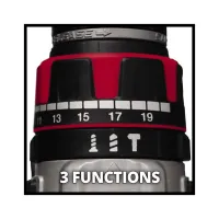 Шуруповерт Einhell TP-CD 18/80 Li-i BL - Solo, PXC 18В, 80Нм (без АКБ та ЗП) (4514305) - 6