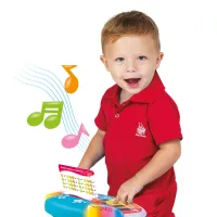 Розвиваюча іграшка Kiddi Smart Піаніно – Кольорові нотки (світло) (4514T-KS) - Зображення 7