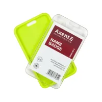 Бейдж Axent чохол SoftTouch матовий, 54х85мм ,салатовий (4550V-09-A) - Зображення 4
