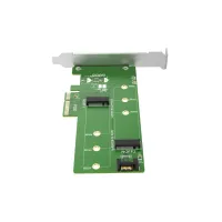 Контролер Maiwo Multi-Size PCIex4 & SATA to M.2 (M-Key or B-key) KT015 SSD (45774) - 2