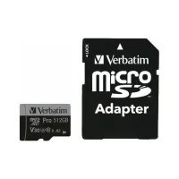 Карта пам'яті Verbatim 512GB microSDXC class 10 UHS-III PRO (47046) - Зображення 1