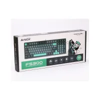 Клавіатура A4Tech FS300 FS Switches USB Panda Rock Climbin (4711421000444) - 12