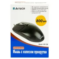 Мишка A4Tech OP-720 Black-PS/2 (4711421699914) - 3