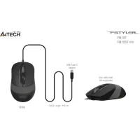 Мишка A4Tech FM10ST USB Grey (4711421990134) - 8