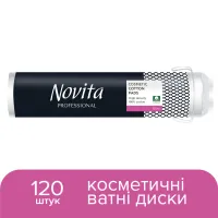 Ватні диски Novita Professional 120 шт. (4744246016024) - 2