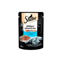 Вологий корм для кішок Sheba cig POU з океанічною рибою в соусі 85 г (4770608257187) - 1