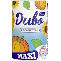 Паперові рушники Диво Premio Maxi 2 шари 150 відривів 1 рулон (4820003833230) - 1