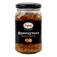 Соус Руна Гірчиця Французька зерниста 210 г (4820015944955) - Image 1