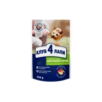 Вологий корм для собак Club 4 Paws з куркою в желе 100 г (4820083908880) - 1