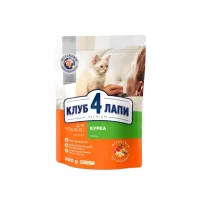 Сухий корм для кішок Club 4 Paws Преміум. Для кошенят зі смаком курки 300 г (4820083909115) - 1
