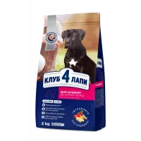 Сухий корм для собак Club 4 Paws Преміум. Для цуценят великих порід зі смаком курки 2 кг (4820083909481) - Зображення 1