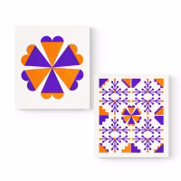 Серветки для прибирання Добра Господарочка Колекція Вибійка Целюлозні вологопоглинаючі Білі з принтом 2 шт. (4820086523974) - Image 2