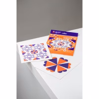 Серветки для прибирання Добра Господарочка Колекція Вибійка Целюлозні вологопоглинаючі Білі з принтом 2 шт. (4820086523974) - Image 5