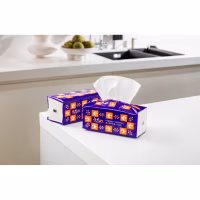 Паперові рушники Добра Господарочка Колекція Вибійка V-складання 2 шари 120 шт. (4820086524100) - Image 3