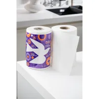 Паперові рушники Добра Господарочка Колекція Вибійка 2 шари 250 відривів 1 рулон (4820086524155) - 3