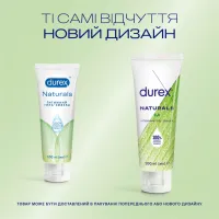 Інтимний гель-змазка Durex Naturals із натуральних інгредієнтів без барвників та ароматизаторів (лубрикант) 100 мл (4820108005273) - 4
