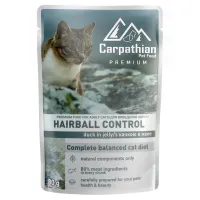 Вологий корм для кішок Carpathian Pet Food з качкою в желе 80 г (4820111141371) - 1