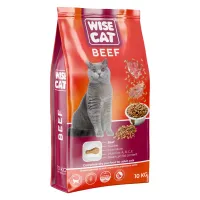Сухий корм для кішок Wise Cat Beef 400 г (4820111141722) - 1