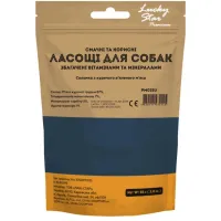 Ласощі для собак Lucky Star Соломка з курячого в'яленого м'яса ≈11 см 85 г (4820111434145) - 2