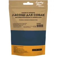 Ласощі для собак Lucky Star Соломка з качиного в'яленого м'яса ≈11 см 85 г (4820111434152) - 2