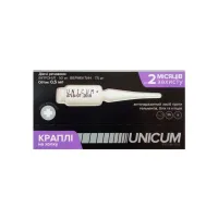 Краплі для тварин Unicum COMPLEX проти бліх, кліщів і гельмінтів на холку для кішок 4-8 кг/4 шт (4820150202491) - 2