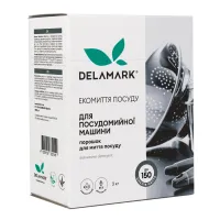 Порошок для миття посуду в посудомийці DeLaMark 3 кг (4820152332141) - 1
