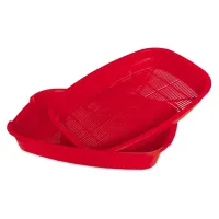 Туалет для котів Природа з сіткою N1 (кольори в асортименті) (4820157404447) - 2