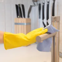 Рукавички господарські Chisto Strong Латексні 1 пара S (4820164153499) - 3