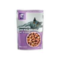 Вологий корм для кішок Mis Kiss з кроликом в соусі 100 г (4820164440148/4820111141463) - 1