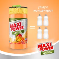 Засіб для ручного миття посуду Maxi Power Манго 1 л (4820204702076) - 3