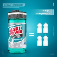 Средство для ручного мытья посуды Maxi Power Nanomatic 1 л (4820204703400) - Изображение 3