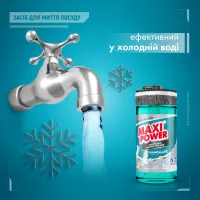 Средство для ручного мытья посуды Maxi Power Nanomatic 1 л (4820204703400) - Изображение 5