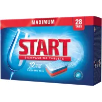 Таблетки для посудомийних машин Start Maximum 28 шт. (4820207100060) - 1